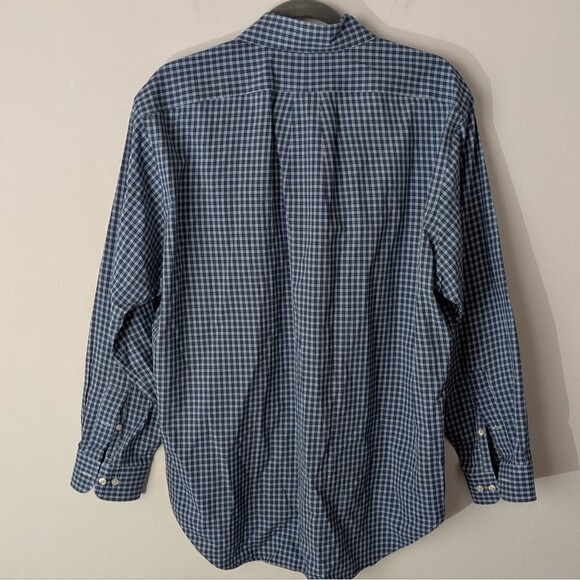 Ralph Lauren Blue Label Checkered Long Sleeve Button Down Shirt - Picture 3 of 5